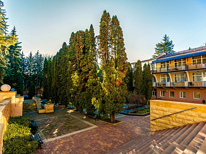 Санаторий «Радуга», Кисловодск. Территория